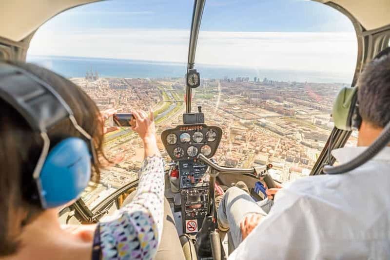 Billet Barcelone : Vol panoramique en hélicoptère