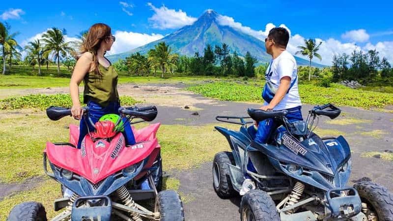 Billet Aventure quad Mayon avec navette à Bicol par ZCHEDULISTA