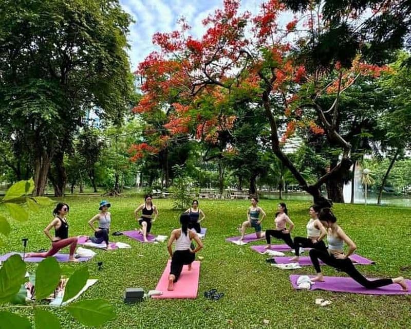Billet Bangkok : Yoga matinal pour tous les niveaux au parc Lumphini