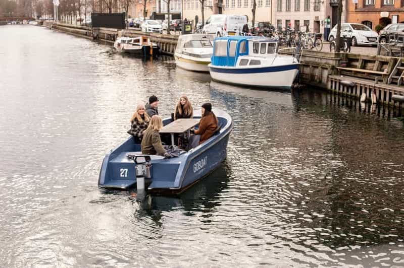 Billet Copenhague : 1, 2 ou 3 heures de location de bateau (sans permis)