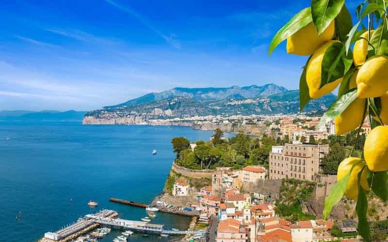 Billet Au départ de Naples : Visite guidée de Sorrente, Positano et Amalfi