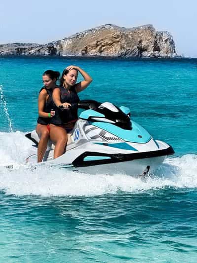 Billet Excursion en jet ski à Cala Comte depuis San Antonio