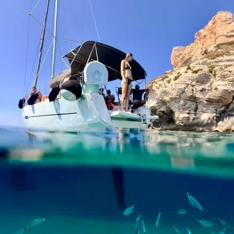 Billet Cagliari : excursion en catamaran avec 3 arrêts et toast au prosecco