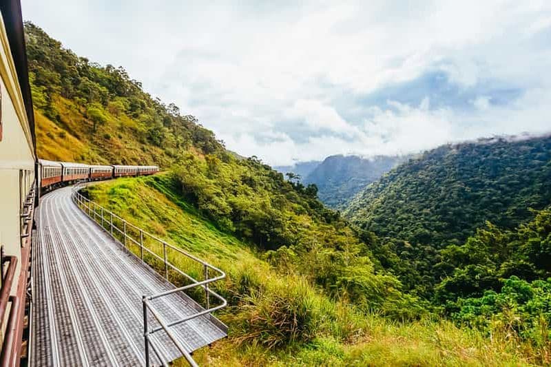 Billet Depuis Cairns : Voyage autoguidé à Kuranda avec train et Skyrail