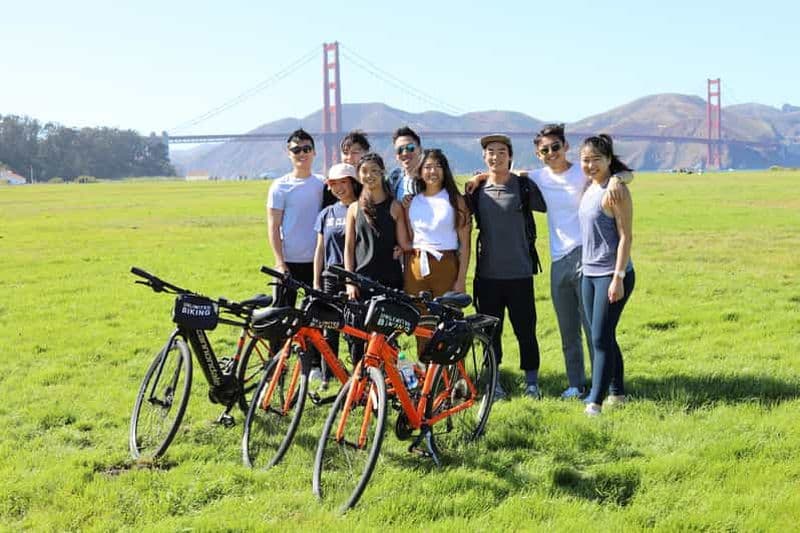Billet San Francisco : Visite guidée du Golden Gate Bridge à vélo ou en eBike