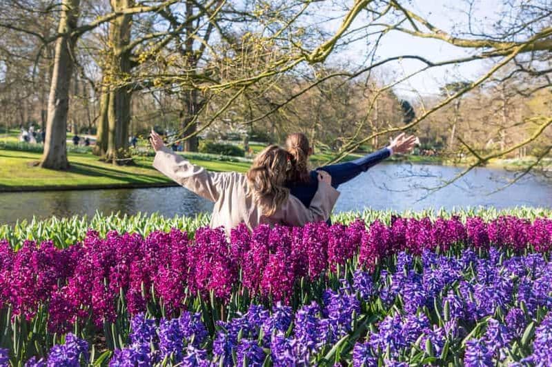 Billet Depuis Amsterdam : entrée à Keukenhof avec transfert en navette