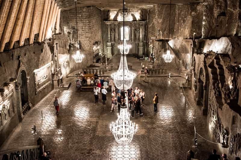 Billet Visite de la mine de sel de Wieliczka avec prise en charge à l'hôtel