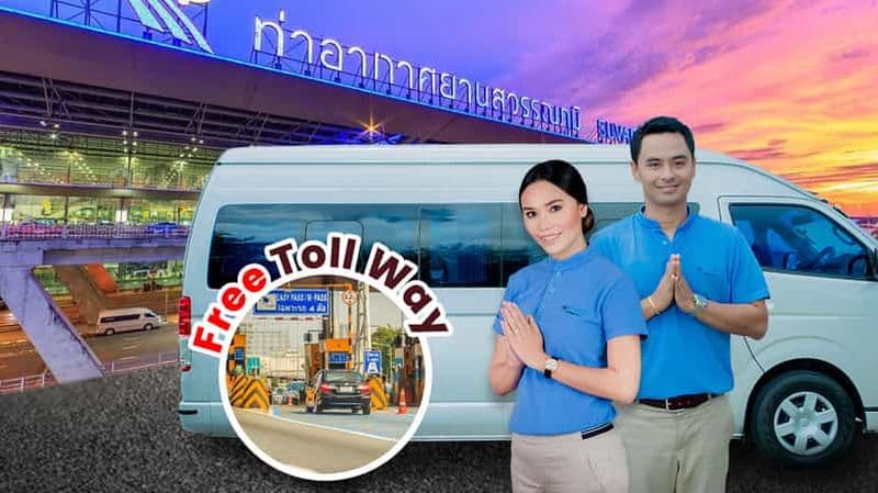 Billet Aéroport de Bangkok : Transfert privé à l'hôtel sans péage