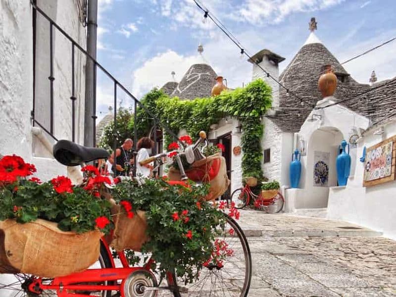 Billet Visite UNESCO : Alberobello et Matera en bus privé depuis Bari