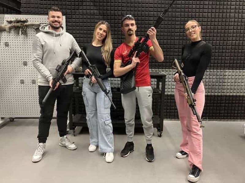 Billet Prague : 3 heures de tir au stand de tir