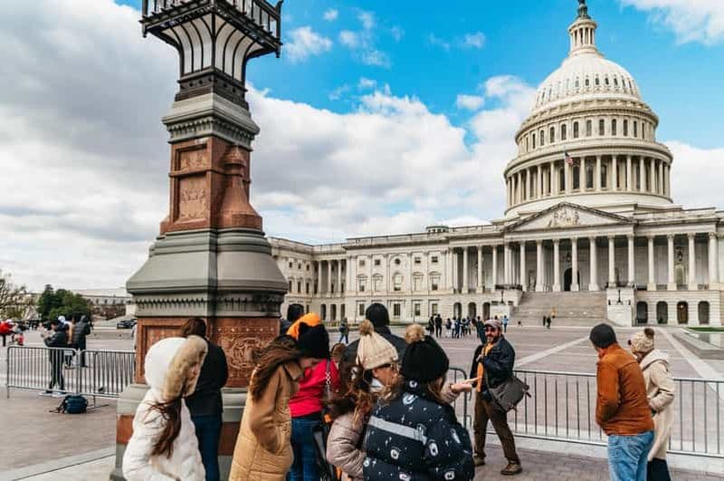 Billet Washington DC : visite à pied du Capitole et de la bibliothèque du Congrès (billets inclus)