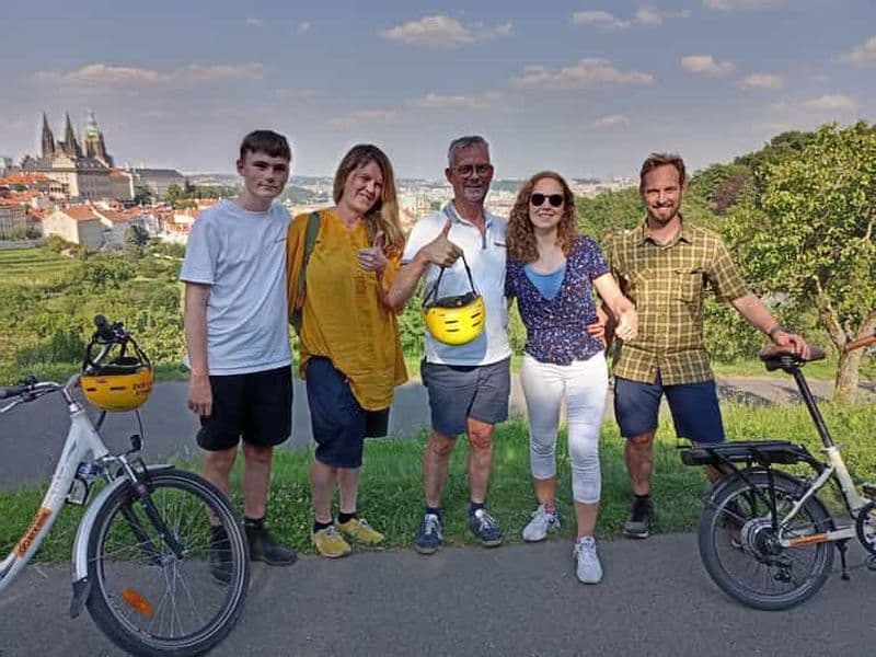 Billet Visite touristique de Prague en vélo électrique (3 heures)