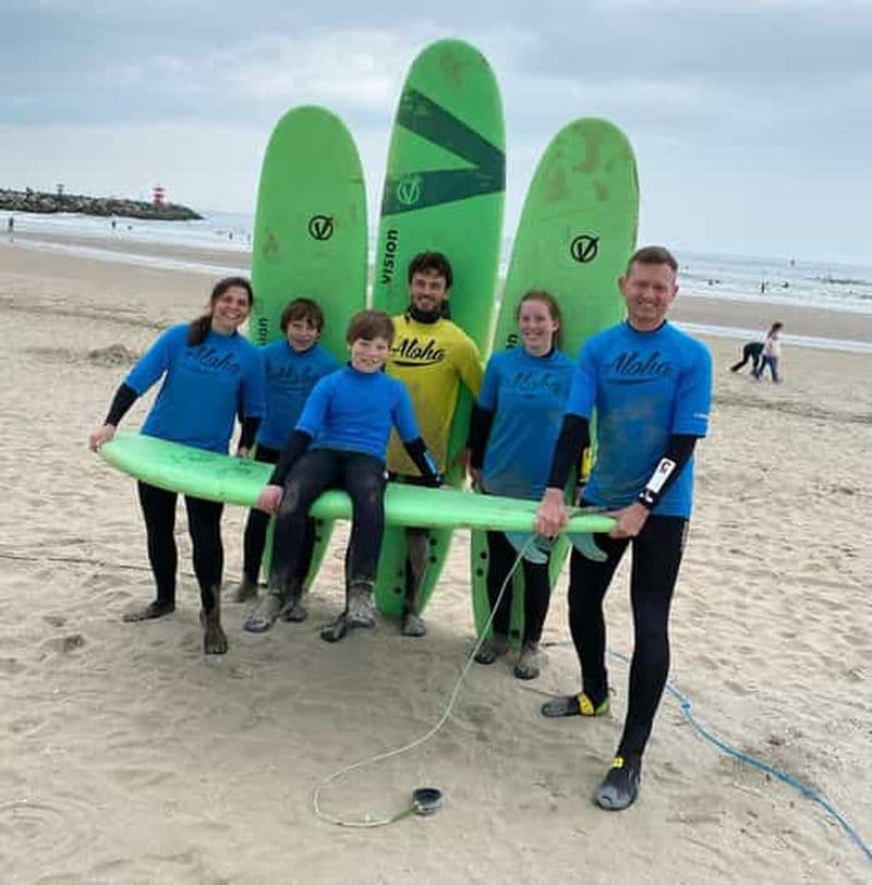 Billet Plage de Scheveningen : 1,5 heure de surf pour les familles