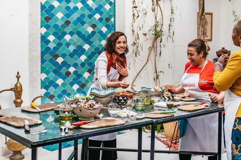 Billet Marrakech : cours de cuisine au tajine dans un riad traditionnel