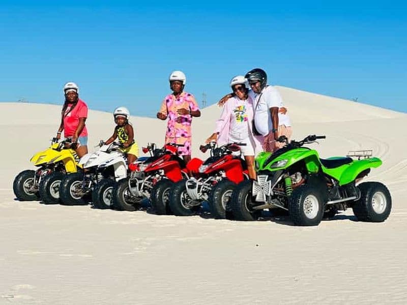 Billet Les dunes de sable du Cap : tour en quad et photos
