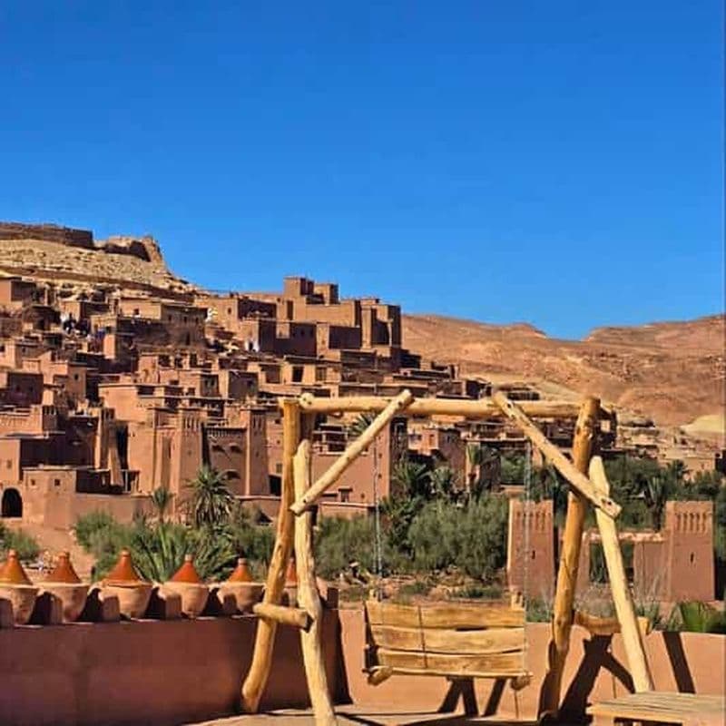 Billet Au départ de Marrakech : Excursion privée d'une journée à Telouet et Aït-ben-Haddou