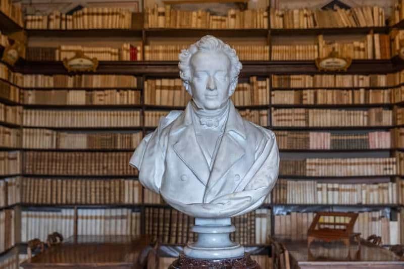 Billet Recanati : visite de la bibliothèque et des appartements privés de Leopardi