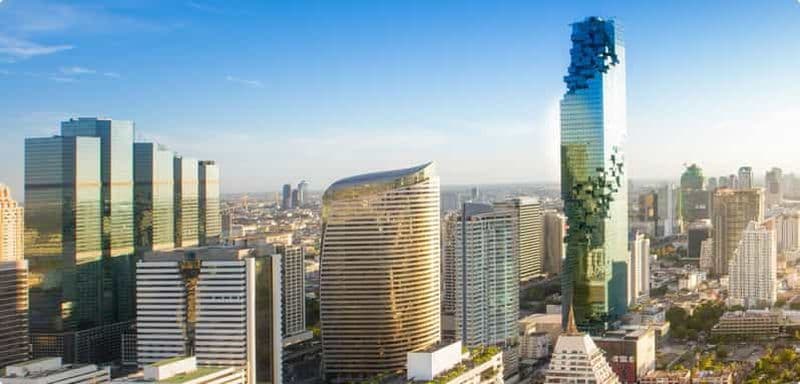 Billet Bangkok : Mahanakhon Skywalk Sunset Ticket avec photo