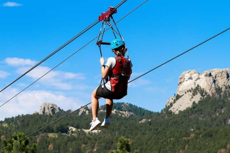 Billet Keystone, Dakota du Sud : visite de Pinnacle en tyrolienne près du mont Rushmore