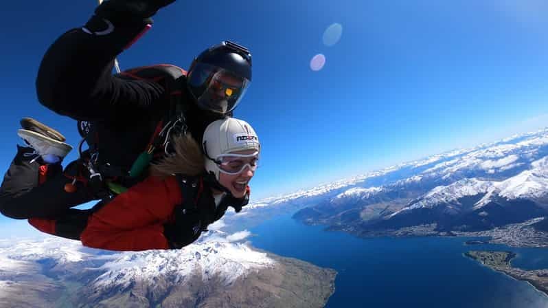 Billet Queenstown : Saut en parachute en tandem