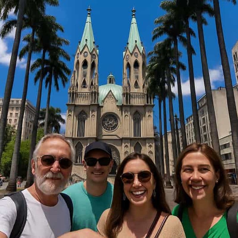 Billet São Paulo : visite privée du centre-ville à pied + visite culinaire