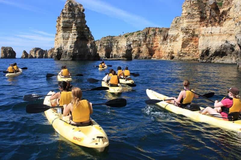 Billet Depuis Lagos : Côte de l'Algarve et grottes en kayak