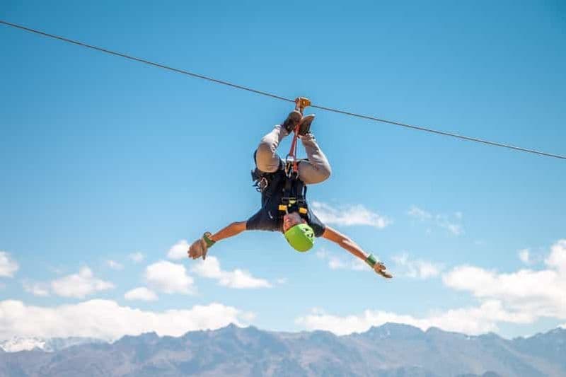 Billet Cusco : Zipline dans la vallée sacrée