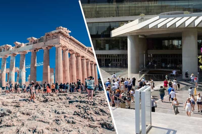Billet Combo : Acropole et Musée de l'Acropole avec visites facultatives
