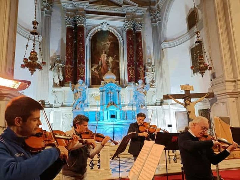 Billet Venise : Billet pour le concert des Quatre Saisons à l'église Vivaldi