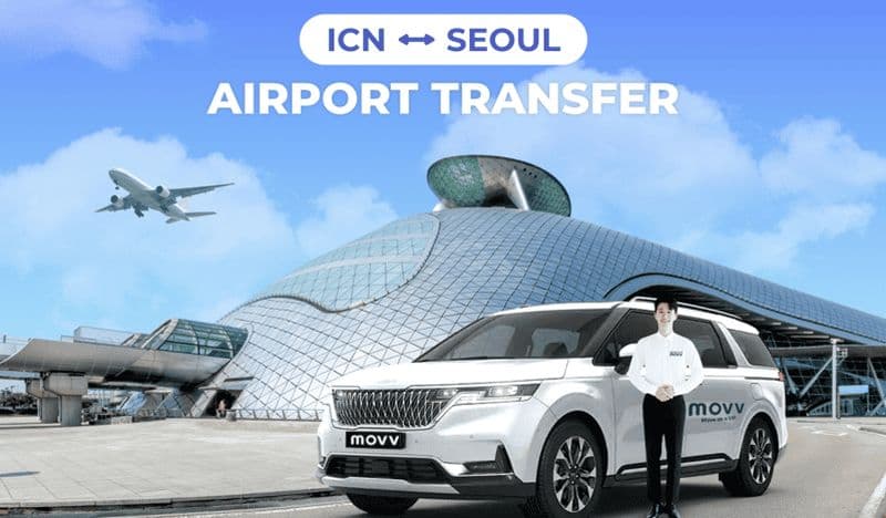 Billet Aéroport international d'Incheon (ICN) : Transfert privé à Séoul