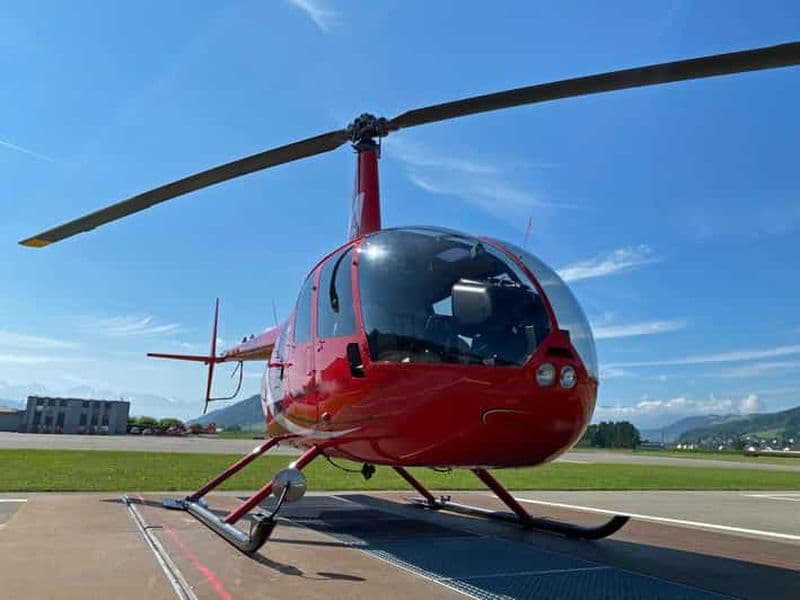 Billet Berne : Vol en hélicoptère en montagne et sur le lac pour 2 ou 3 personnes