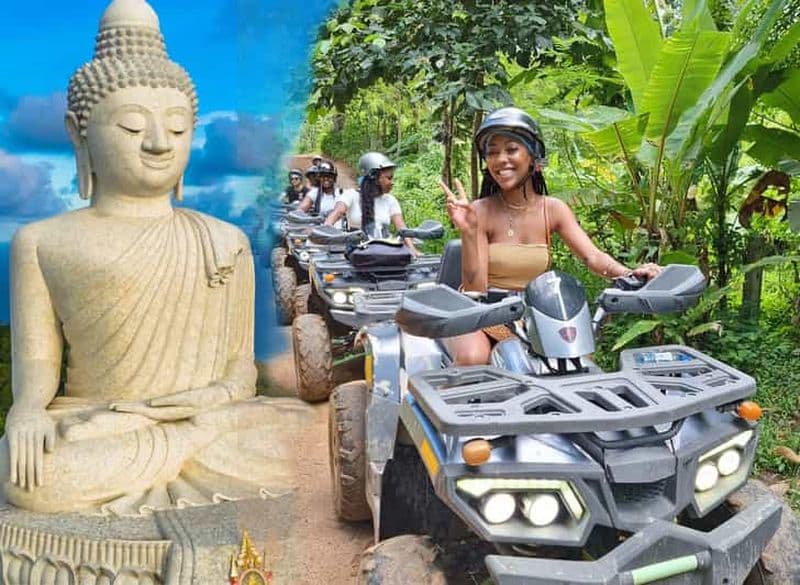 Billet Phuket : Visite guidée en quad avec visite du Big Bhudha de Phuket