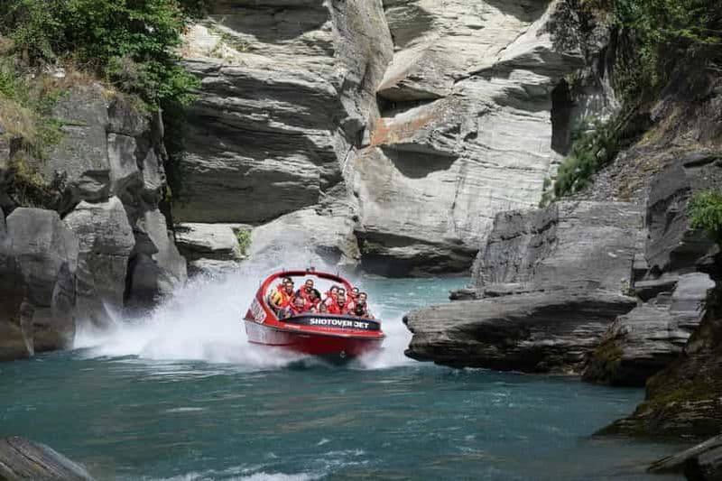 Billet Queenstown : Expérience extrême en jet boat sur la rivière Shotover