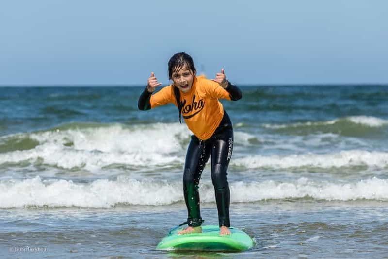 Billet Plage de Scheveningen : 1,5 heure de surf pour les enfants