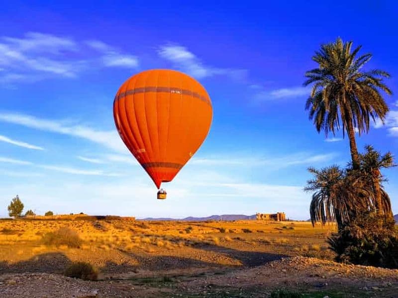 Billet Marrakech : Vol en montgolfière avec petit déjeuner traditionnel