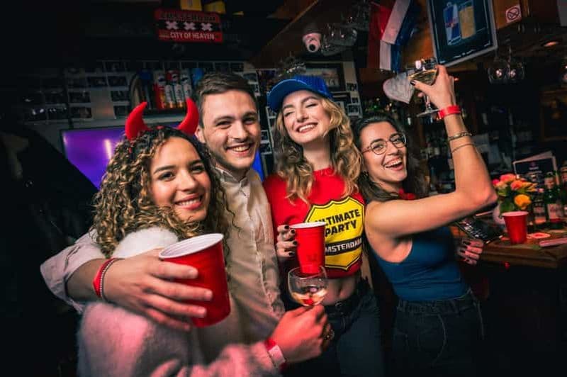 Billet Amsterdam : Tournée des bars du Red Light District avec shots illimités