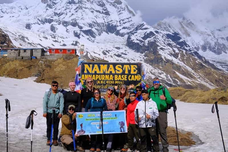 Billet Katmandou/Pokhara : trek de 5 jours au camp de base de l'Annapurna (ABC)