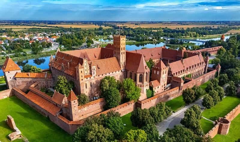 Billet Gdansk : Visite régulière du château de Malbork