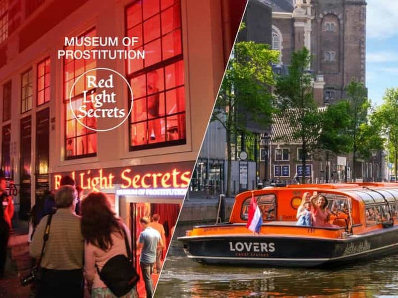 Billet Amsterdam : Musée Red Light Secrets et croisière d'une heure sur les canaux