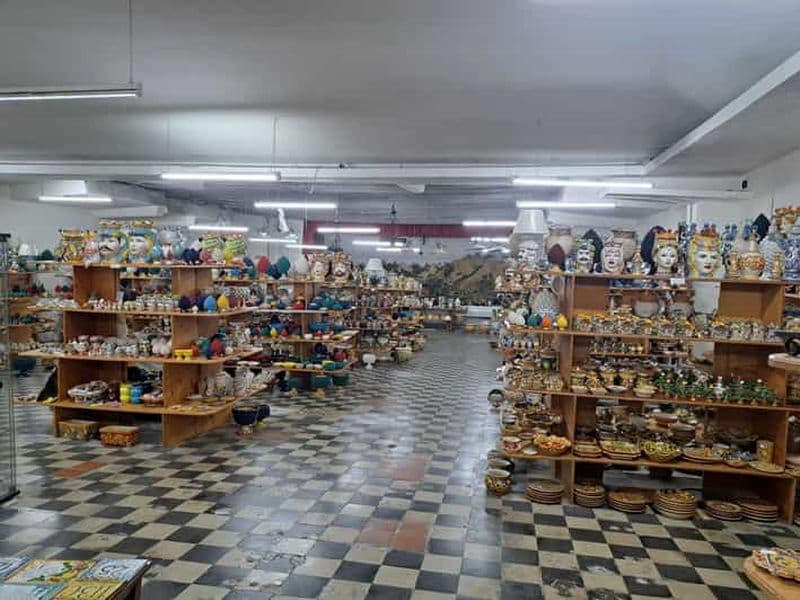 Billet Visite depuis Catane : Aidone-Morgantina-Villa Romana del Casale et Caltagirone