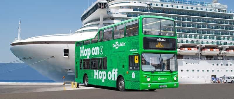 Billet Dublin : Excursion en croisière avec visite et billet de train Hop-On Hop-Off