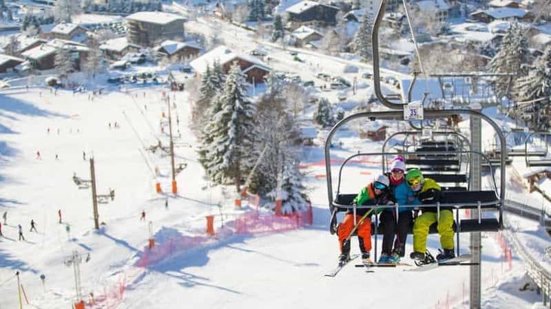 Billet Chamonix : première leçon de ski privée avec équipement et vêtements