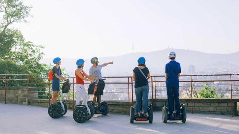 Billet Barcelone : visite guidée en Segway de Montjuïc
