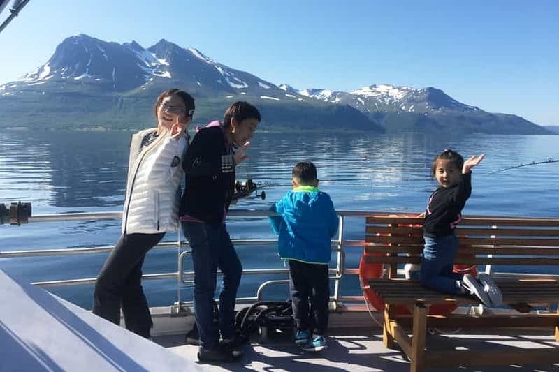 Billet Croisière dans les fjords et pêche à Tromsø – déjeuner inclus
