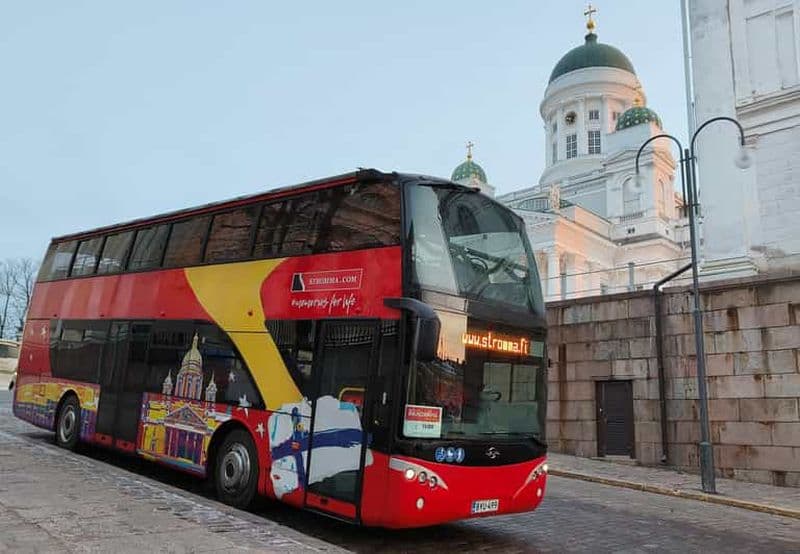 Billet Helsinki : visite en bus avec audioguide