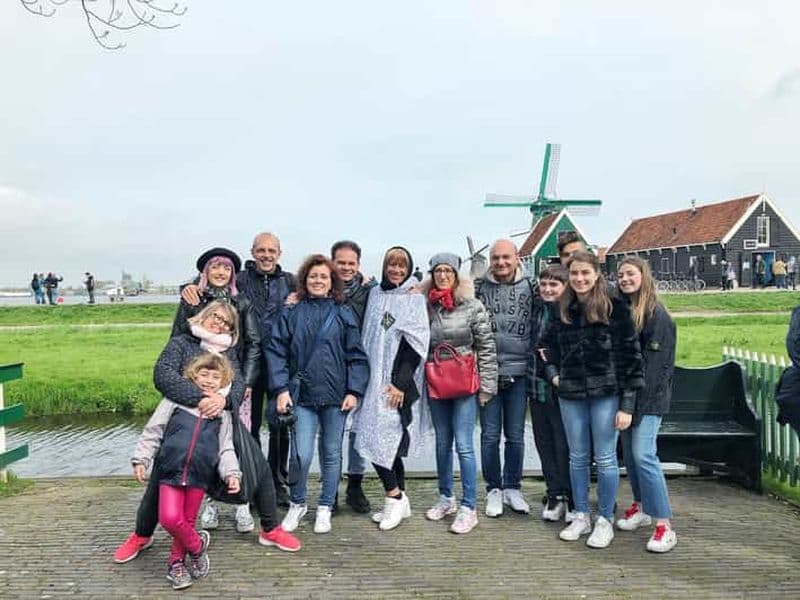 Billet Visite de 4 heures des moulins de Zaanse Schans en italien