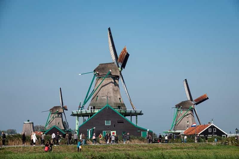 Billet Depuis Amsterdam : Découvrez les moulins à vent et le fromage de Zaanse Schans