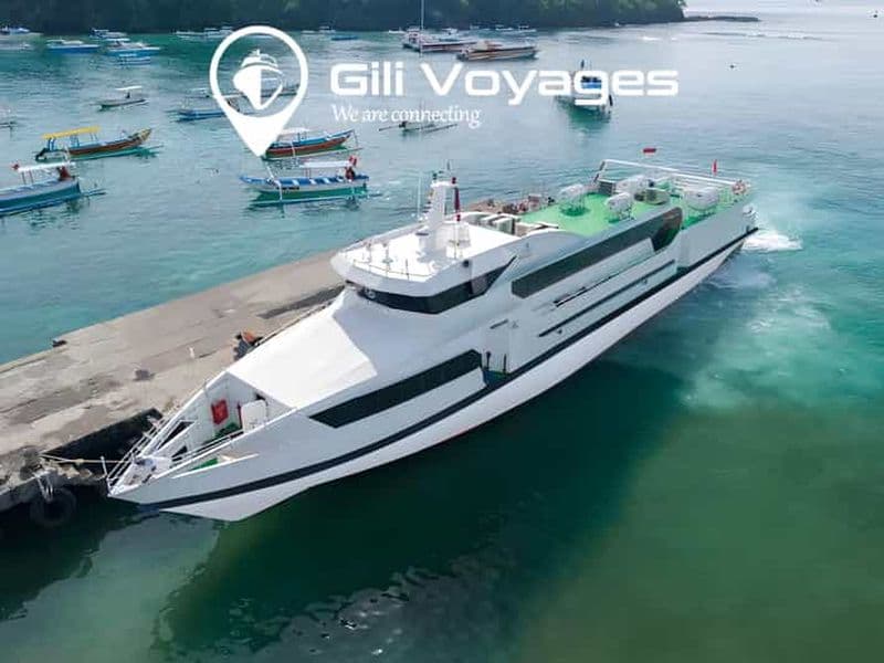 Billet Depuis Bali : Transfert simple en bateau rapide vers Gili Trawangan
