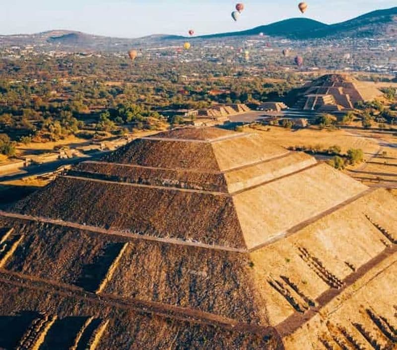 Billet Mexico : visite privée des pyramides de Teotihuacan et transport