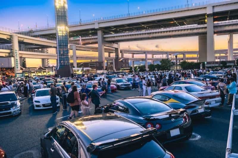 Billet Tokyo : rencontre de voitures JDM au parking de Daikoku